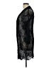 Haute Monde 100% Polyester Black Cardigan Size L (estimated) - photo 5