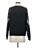Unbranded Chevron-herringbone Black Pullover Sweater Size XS - photo 2
