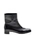 Salvatore Ferragamo 100% Leather Black Ankle Boots Size 7 1/2 - photo 1