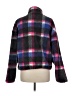 Fabletics 100% Polyester Plaid Purple Faux Fur Jacket Size M - photo 2