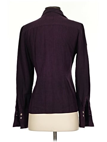 Preview Collection Long Sleeve Silk Top (view 2)