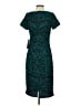 JS Collections Paisley Teal Cocktail Dress Size 4 - photo 2