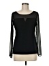 Ann Taylor 100% Polyester Black Long Sleeve Blouse Size M - photo 1