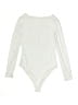REORIA Ivory White Bodysuit Size S - photo 2