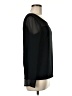 Ann Taylor 100% Polyester Black Long Sleeve Blouse Size M - photo 4
