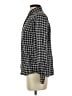 Rails Checkered-gingham Black Long Sleeve Blouse Size S - photo 5