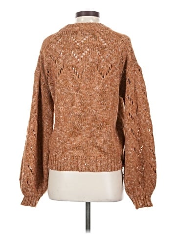 Madewell Pointelle Bubble-Sleeve Pullover Sweater (view 2)