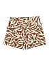 SPANX Animal Print Brown Shorts Size L - photo 2