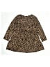 Zara Animal Print Brown Dress Size 7 - photo 1