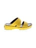 Tod's 100% Leather Yellow Sandals Size EU 36 1/2 - photo 1
