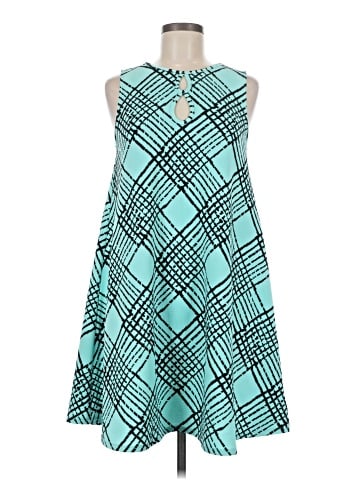 Kaari Blue Casual Dress (view 1)