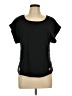 Love J Black Short Sleeve Top Size L - photo 1