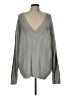 Lucky Brand Chevron-herringbone Gray Pullover Sweater Size L - photo 1