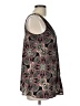 Xhilaration 100% Polyester Black Sleeveless Blouse Size L (estimated) - photo 4