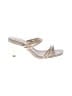 Schutz 100% Leather Silver Sandals Size 7 - photo 1