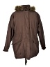 Basic Editions 100% Polyester Brown Coat Size M - photo 1
