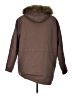 Basic Editions 100% Polyester Brown Coat Size M - photo 2