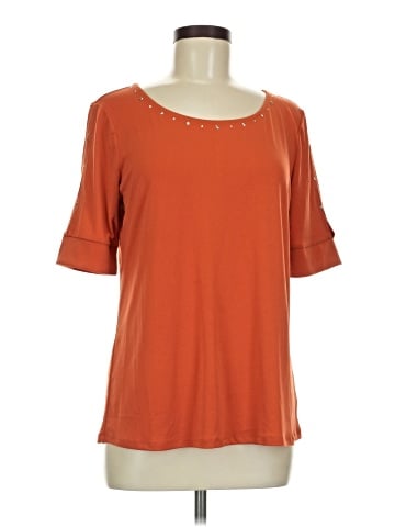 Always Indigo Short Sleeve Top (view 1)