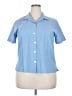 Assorted Brands Blue Short Sleeve Button-Down Shirt Size 20 - photo 1