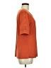 Always Indigo Orange Short Sleeve Top Size M - photo 4