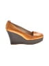Tod's 100% Leather Orange Wedges Size EU 41 - photo 1