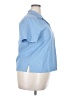 Assorted Brands Blue Short Sleeve Button-Down Shirt Size 20 - photo 4