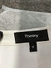 Theory Ivory Long Sleeve Button-Down Shirt Size M - photo 7