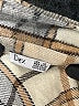 Dex 100% Polyester Plaid Tan Coat Size 1X - photo 6