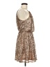 Forever 21 100% Polyester Metallic Gold Cocktail Dress Size M - photo 4