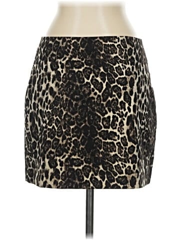 Alice + Olivia Faux Leather Skirt (view 1)