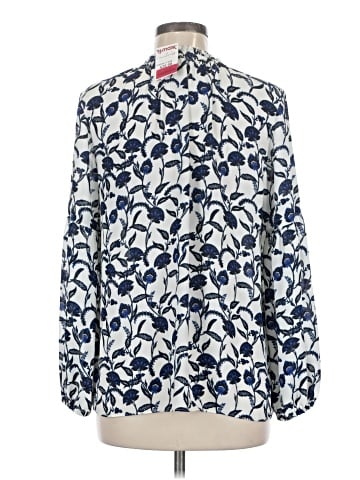 Rose + Olive Long Sleeve Blouse (view 2)