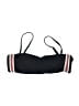 Garage Stripes Black Swimsuit Top Size S - photo 1