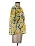 J by Joie 100% Polyester Yellow Short Sleeve Blouse Size XS - photo 4