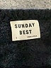 Sunday Best 100% Nylon Black Pullover Sweater Size S - photo 7