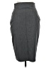 CUE CITY Solid Gray Formal Skirt Size 8 - photo 1