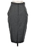 CUE CITY Solid Gray Formal Skirt Size 8 - photo 2
