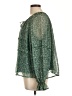 Gallery Green Long Sleeve Blouse Size L - photo 5