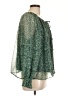Gallery Green Long Sleeve Blouse Size L - photo 4