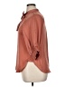 Bishop + Young 100% Polyester Brown 3/4 Sleeve Blouse Size XL (estimated) - photo 5