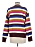 C&C California Stripes Brown Pullover Sweater Size M - photo 2