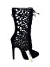 Alaïa 100% Leather Black Boots Size EU 36 - photo 1