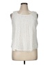 Solitaire White Sleeveless Blouse Size 1X - photo 1