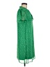 DKNY 100% Polyester Stars Green Casual Dress Size 8 - photo 4