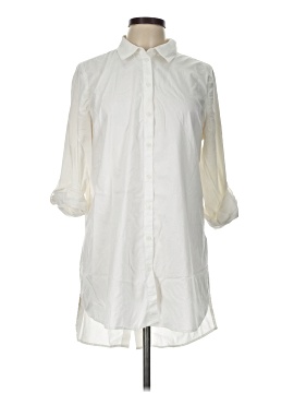 Marled by Reunited 3/4 Sleeve Button-Down Shirt (view 1)