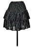 Reset by Jane 100% Polyester Polka Dots Black Casual Skirt Size S - photo 2