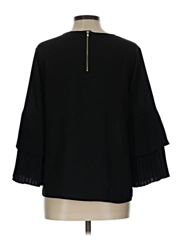 Plumberry 3/4 Sleeve Top (view 2)