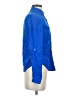 Ann Taylor Blue Long Sleeve Silk Top Size 0 - photo 4