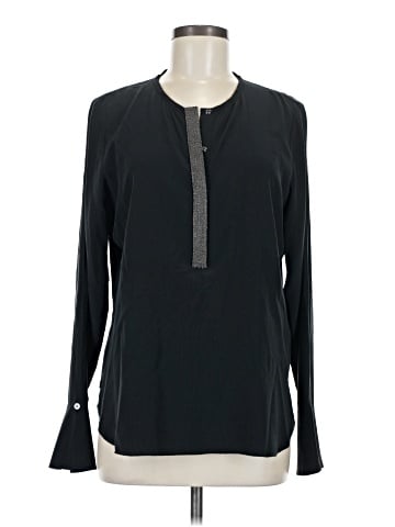 Go By Go Silk Long Sleeve Silk Top (view 1)