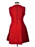 SPANX Solid Red Cocktail Dress Size L - photo 2