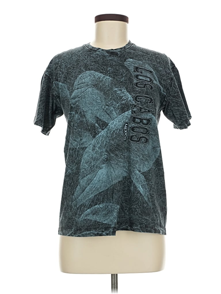 Pre-owned Star Wars Short Sleeve T-shirt In Teal